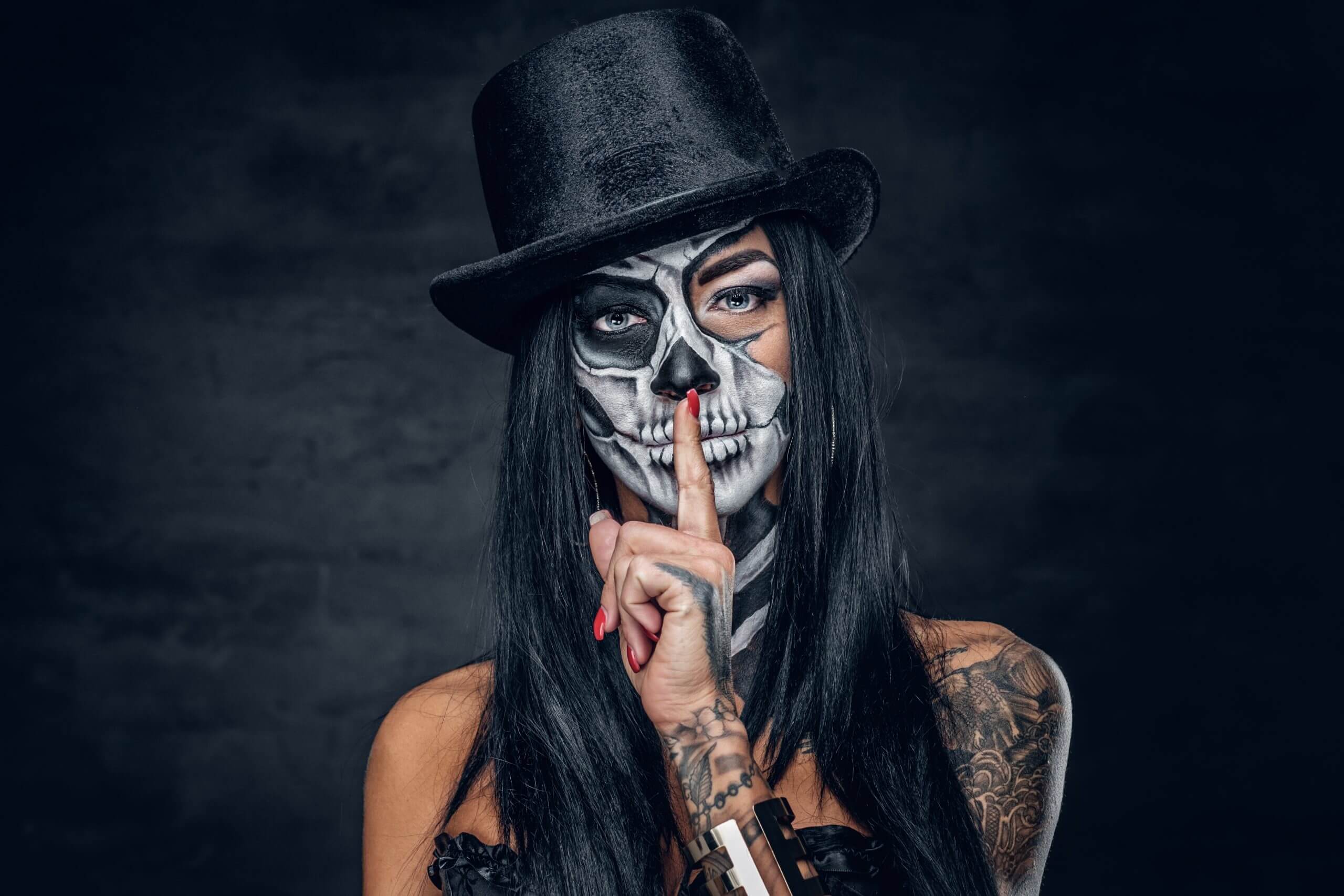 Halloween face paint