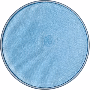 Baby Blue Shimmer face paint in a soft pastel blue with a sparkling finish