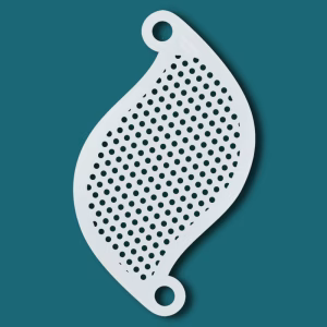 Reusable face paint stencils for creating detailed face and body art designs