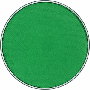 Superstar Flash green facepaint in a bright, vibrant green shade